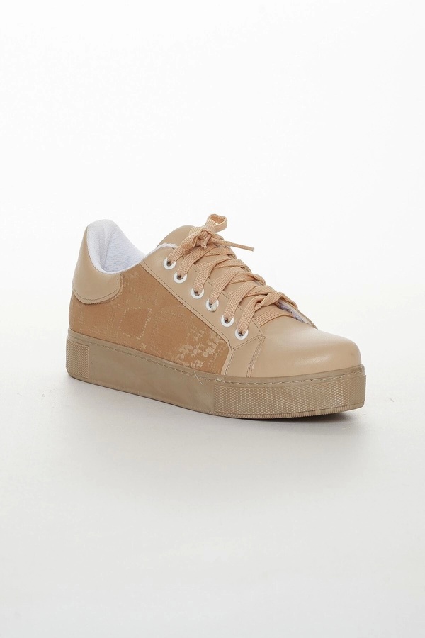 Gult Kadın Nude Spor Ayakkabı Sneaker