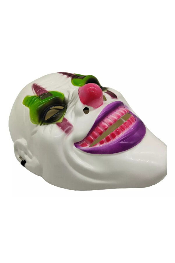 Go İthalat Deli̇rten Gülüş Psi̇kopat Palyaço Temalı Joker Maskesi̇ (5258)