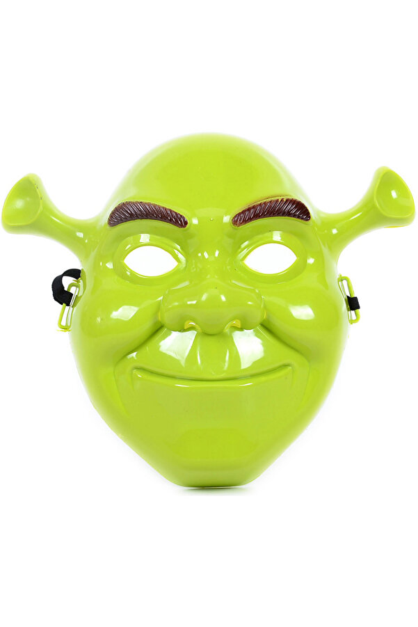 Go İthalat Yeşi̇l Shrek Maskesi̇ 21X25 Cm (5258)