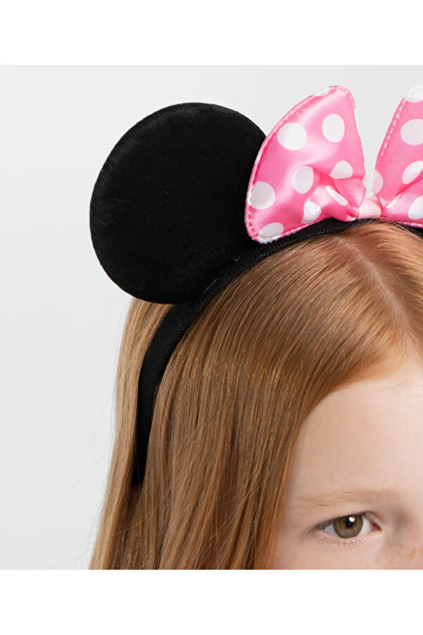 Go İthalat Pembe Fi̇yonklu Mi̇nni̇e Mouse Tacı Mi̇ni̇ Kulak (5258)