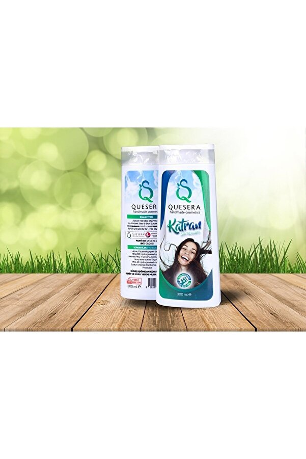 Quesera Handmade Cosmetics Doğal Ardıç/çam Ağacı Katran Şampuanı El Yapımı 300 Ml