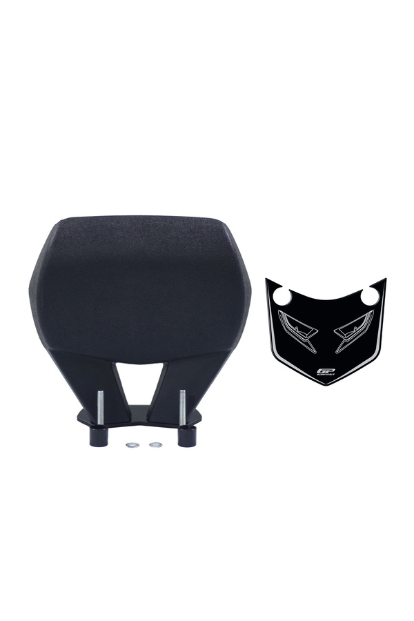 GP KOMPOZİT Honda PCX 125 / 150 2014-2025 Uyumlu Spor Sissy Bar Siyah