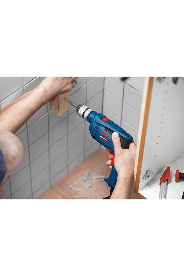 Bosch Gsb 13 Re 600 W Darbeli Matkap + 103 Parça Matkap Ucu Vidalama Ucu Lokma Ucu Seti