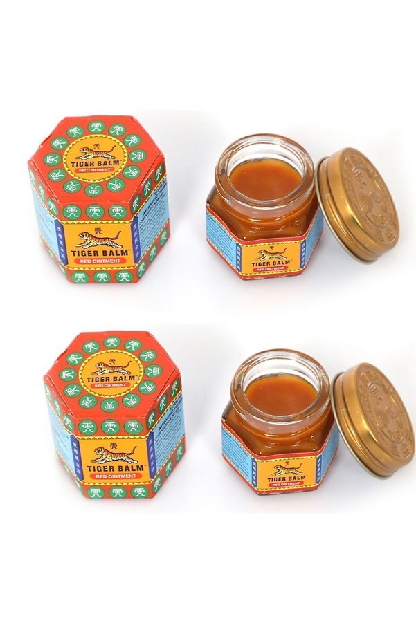 Olimpos Tic Tiger Balm Kırmızı 30+30 Gr, 2 Adet