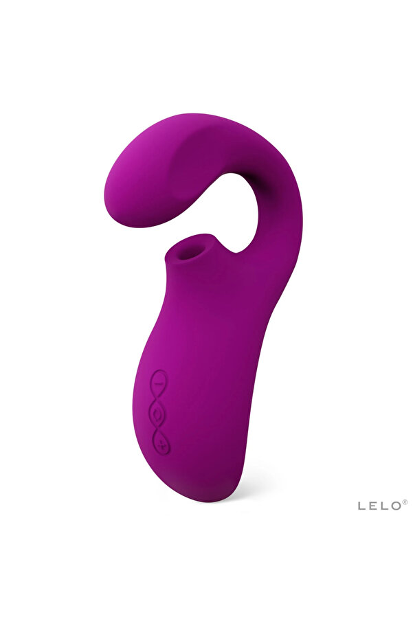 Erox Lelo Eni̇gma Crui̇se Dual Sti̇mulati̇on Soni̇c Massager Deep Rose