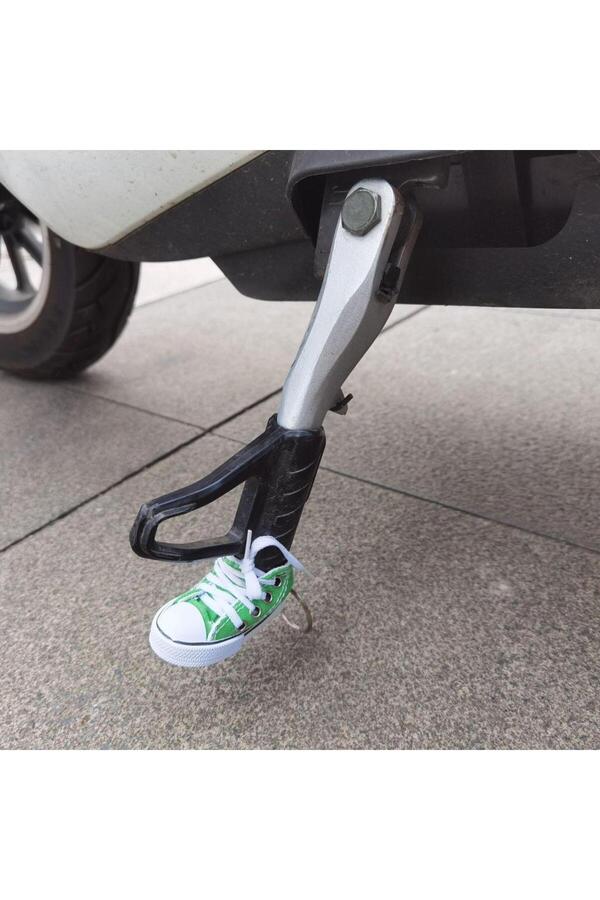 İRHANLAR Mini Ayakkabı Motorsiklet Ayaklık Süsü Bisiklet Sevimli Ayakkabılar Minik Küçük Boy Anahtarlık