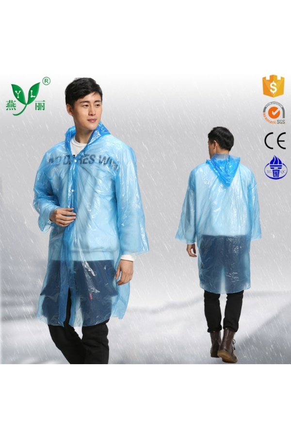 Ethab Ti̇caret Glbl-Tsti̇l4136 İnce Şeffaf Yağmurluk