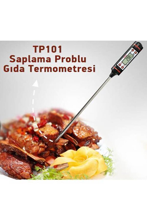 Ethab Ti̇caret Et Termometre Yemek Sıcaklık Ölçer
