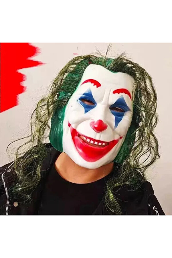 Ethab Ti̇caret Joaqui̇n Phoeni̇x Joker Maskesi̇ Yeşi̇l Saçlı