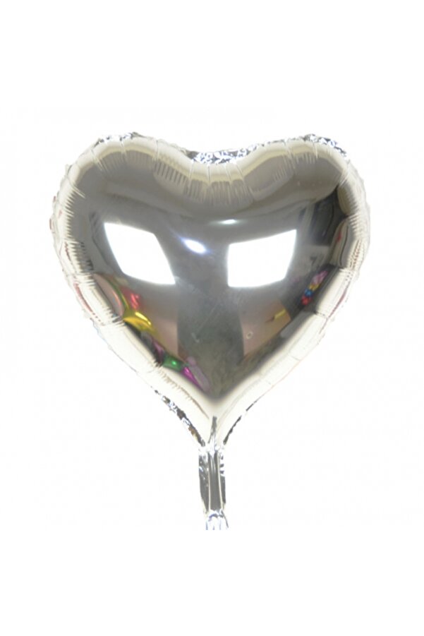 Ethab Ti̇caret Gümüş Rengi̇ Uçan Folyo Balon 80 Cm.