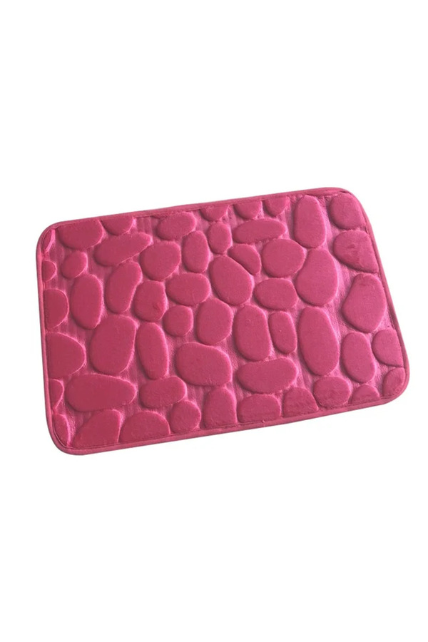 Ethab Ticaret Glbl-Tstil4136 Memory Kaydırmaz Banyo Paspası Pembe
