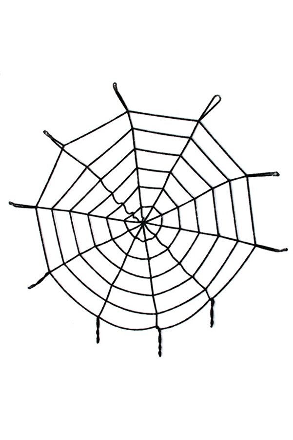 Ethab Ti̇caret Halloween Cadılar Bayramı Örümcek Ağ Dekor Si̇yah