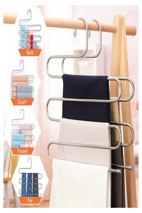 Ethab Ti̇caret Glbl-Tsti̇l4136 Krom Pantolon Askısı
