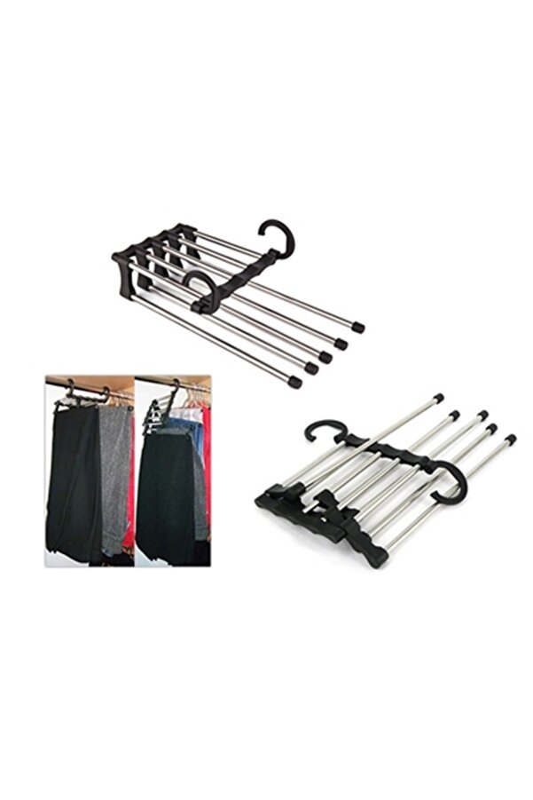 Ethab Ti̇caret Glbl-Tsti̇l4136 Hareketli̇ Pantolon Askılığı 5 İn 1