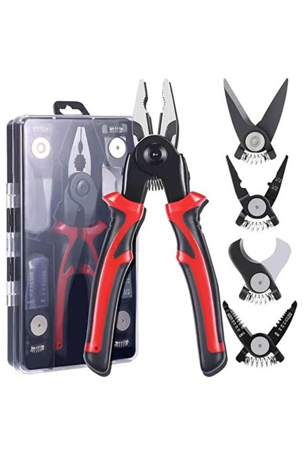 Ethab Ti̇caret Glbl-Tsti̇l4136 5 Başlıklı Pense Seti̇