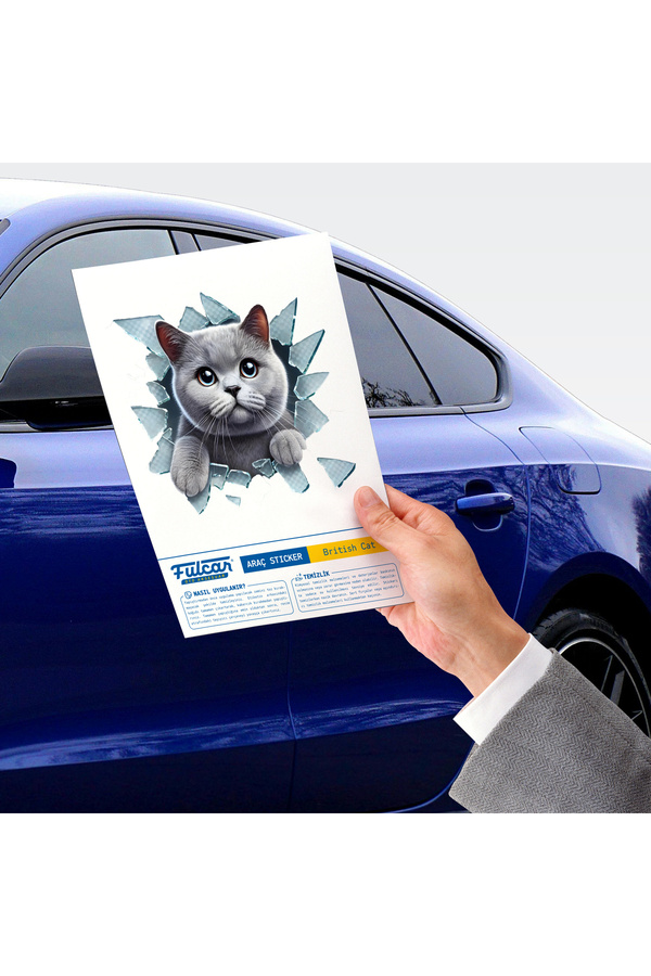 Ethab Ti̇caret Fulcar Bri̇ti̇sh Araç Sti̇ckerı