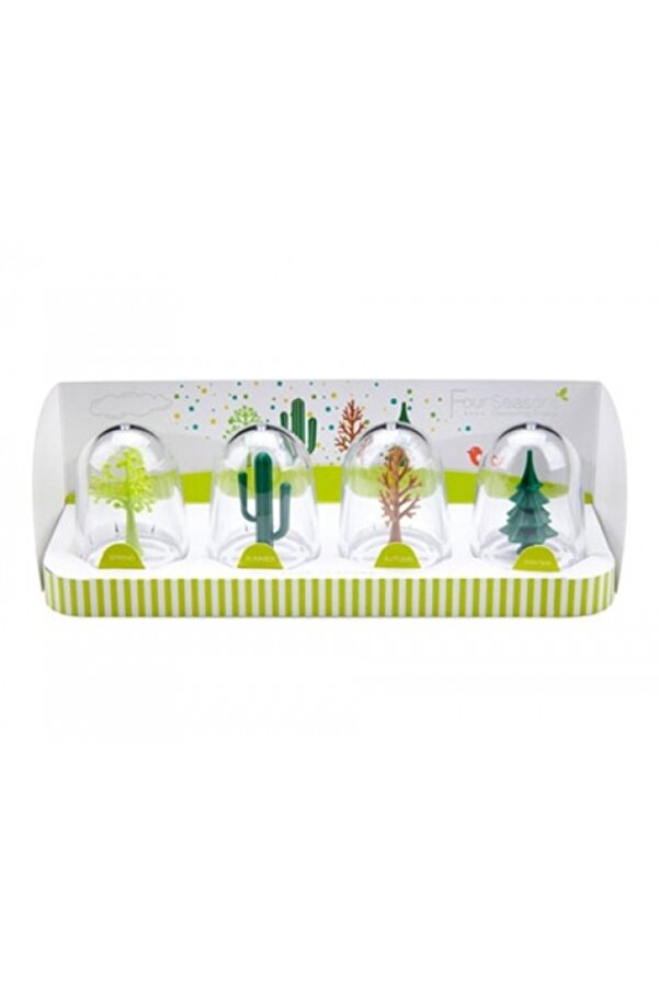Ethab Ti̇caret Glbl-Tsti̇l4136 Dört Mevsi̇m Baharatlık - Four Seasons Spi̇ce Shakers