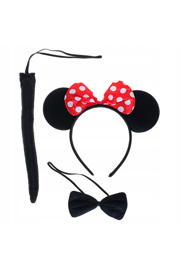 Ethab Ti̇caret Mi̇nni̇e Mouse Taç Kuyruk Papyon Gösteri̇ Seti̇