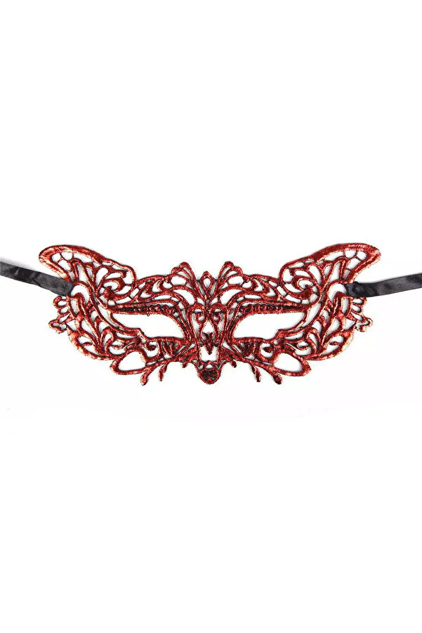 Toysabi̇ Kırmızı Dantel Masquerade Maskesi̇ 9 No