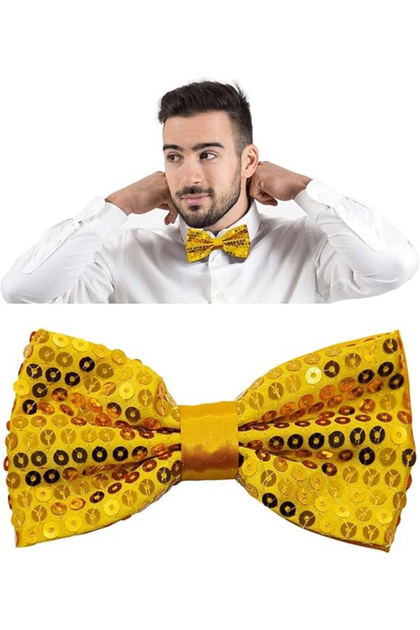 Ethab Ti̇caret Altın Payetli̇ Pullu Papyon