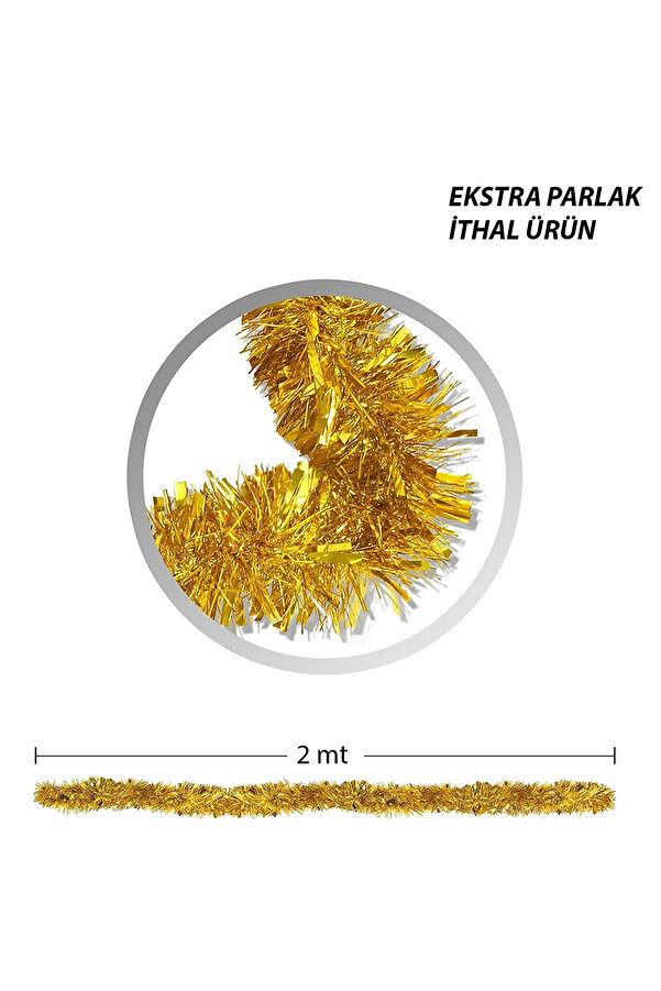Ethab Ti̇caret Si̇mli̇ Parti̇ Süsü 2 Metre Gold