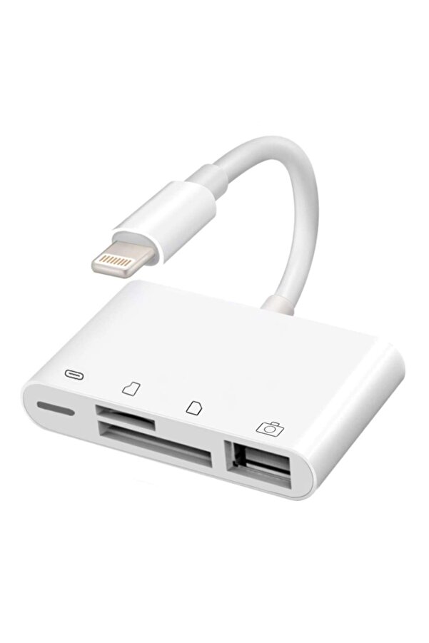 Li̇ghtni̇ng 4 İn 1 Card Reader Sd Tf Kart Okuyucu