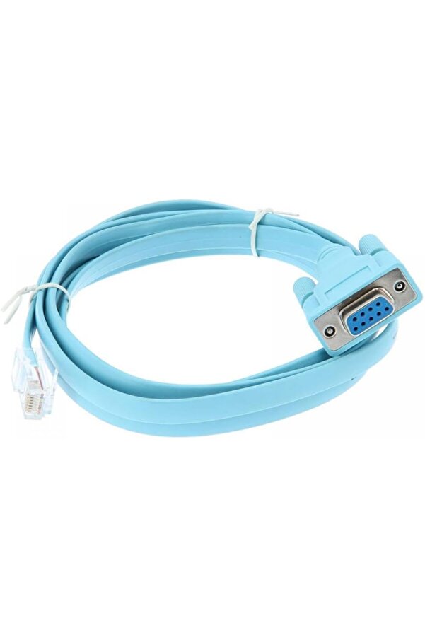 Plus Ci̇sco 72-3383-01 Rev.a2 Db9 To Rj45 Console Kablosu, Ci̇sco Konsol Kablosu, Ll97744 Csa Awm Ft2