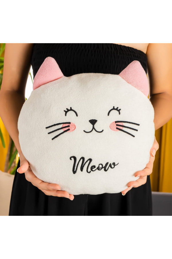 Ethab Ti̇caret Glbl-Tsti̇l4136 Peluş Kedi̇ Yastık