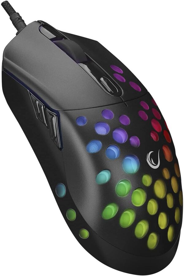 Ezg Smx-R66 Rocket Ultra Hafi̇f Si̇yah Rgb Ledli̇ 12000Dpi̇ Gami̇ng Oyuncu Mouse Ezsnshop 1065757