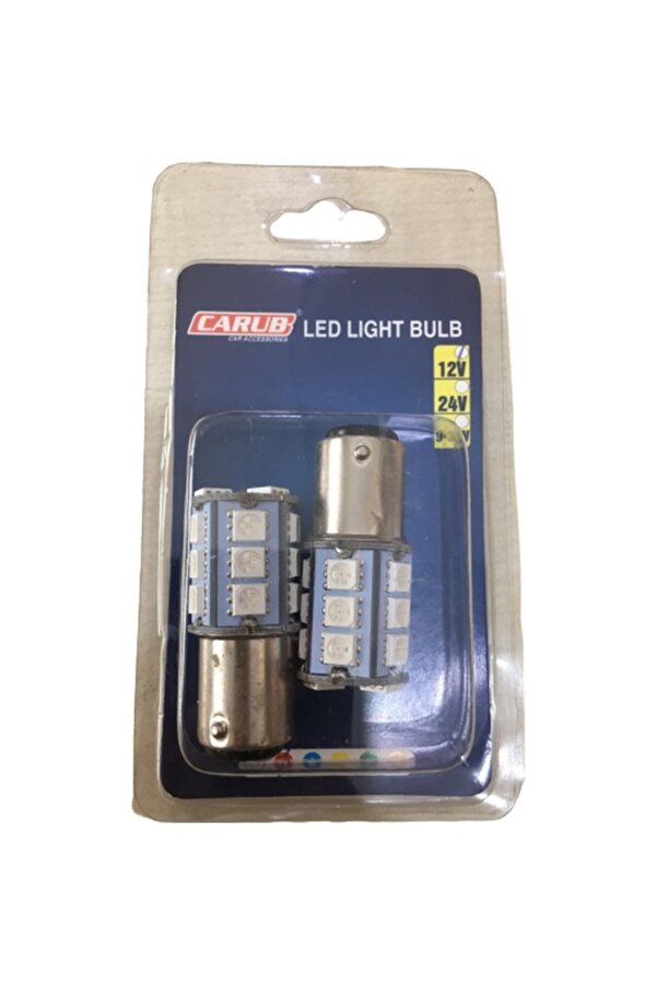 Atesgas Stop Led Çi̇ft Duy Kırmızı Set