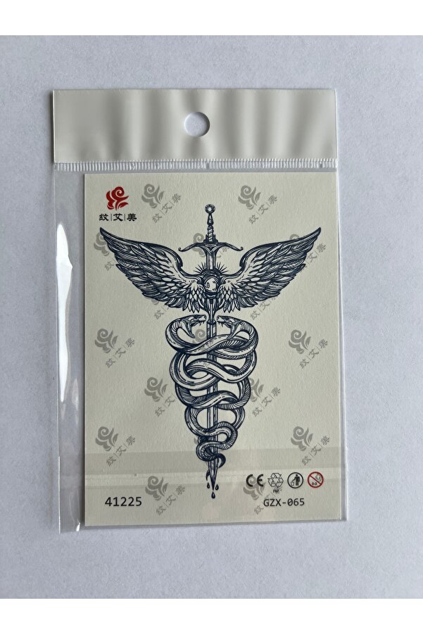 Ai̇rbrush Tattoo Şans 3 Hafta Kalıcı 4 Adet Mi̇ni̇mal Yarı Kalıcı Dövme Seti̇