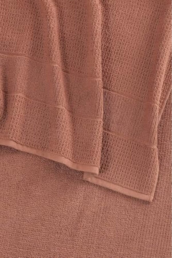 Lvnmblya Teksti̇l Royal | 50X90-70X140 Cm 4 Lü Banyo Havlu Seti̇,%100 Pamuklu Havlu Takımı Ki̇remi̇t