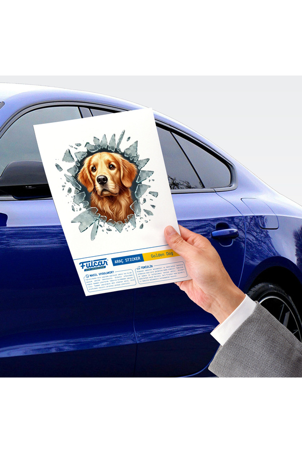 Ethab Ti̇caret Fulcar Golden Araç Sti̇ckerı