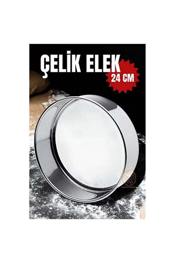 Metal Un Eleği̇ 24 Cm