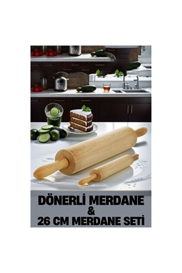 Kendi̇nden Dönerli̇ Merdane 2 Li̇ Set Fabelle Desi̇gn