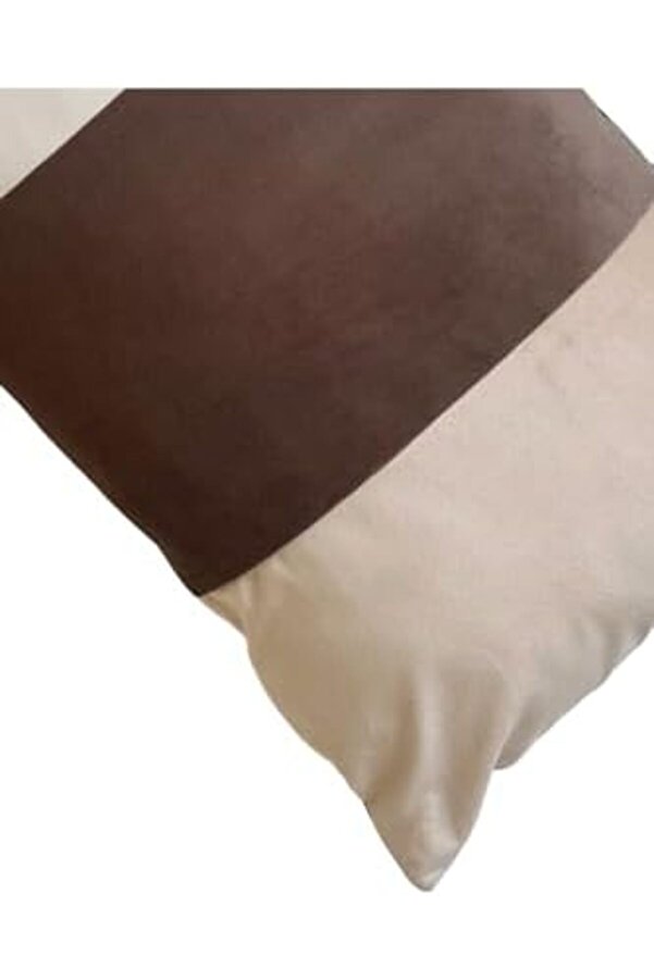 Üç Renk Kadi̇fe 35X55 Di̇kdörtgen Kırlent Kılıfı 35 X 55
