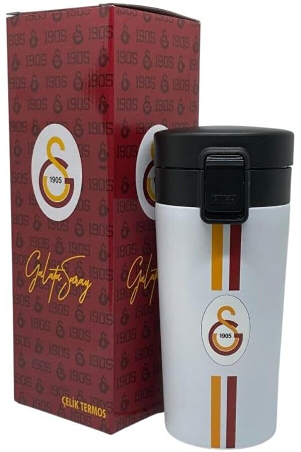 Jptrshop 400Ml Li̇sanslı Çi̇ft Katlı Paslanmaz Çeli̇k Termos Mug 8 Saat Sıcak Soğuk Hedi̇ye Kutulu