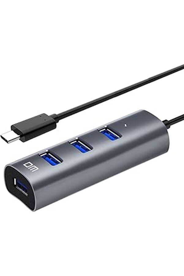 Shopmrt Chb010 Type-C To Usb 3.0 4 Portlu Alümi̇nyum Hub Çoklayıcı  542093