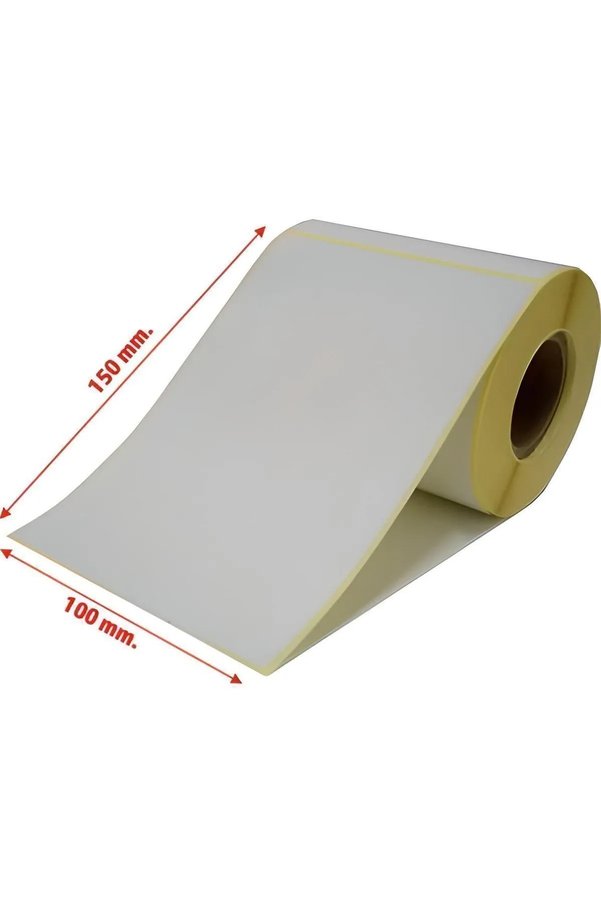 KARTALLAR ETİKET 100x150mm Termal Barkod Etiketi 1 Rulo 250 Adet 1.kalite