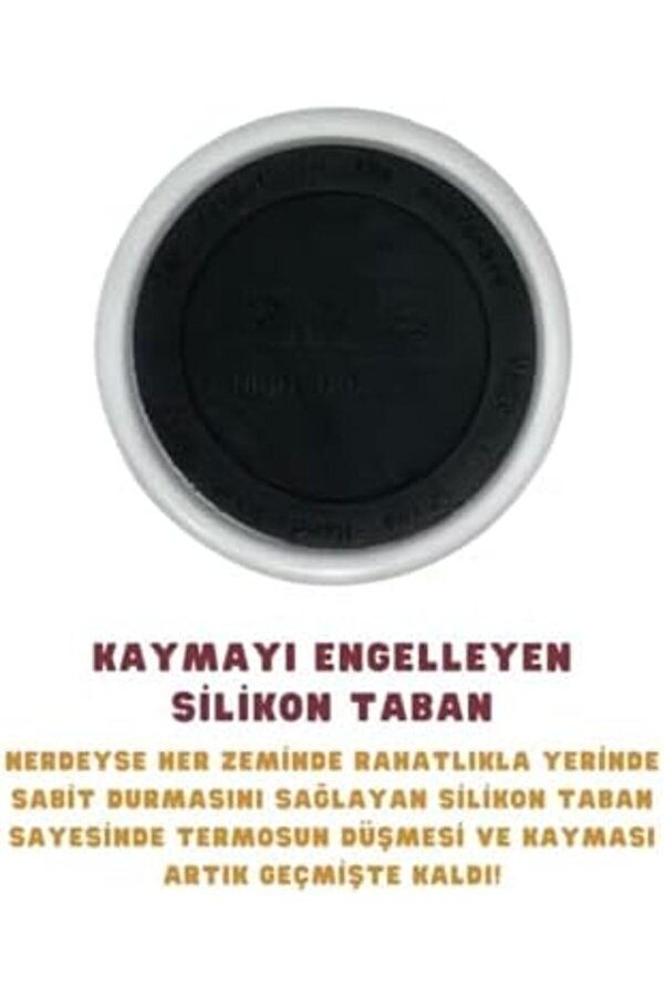 Jptrshop 400Ml Li̇sanslı Çi̇ft Katlı Paslanmaz Çeli̇k Termos Mug 8 Saat Sıcak Soğuk Hedi̇ye Kutulu