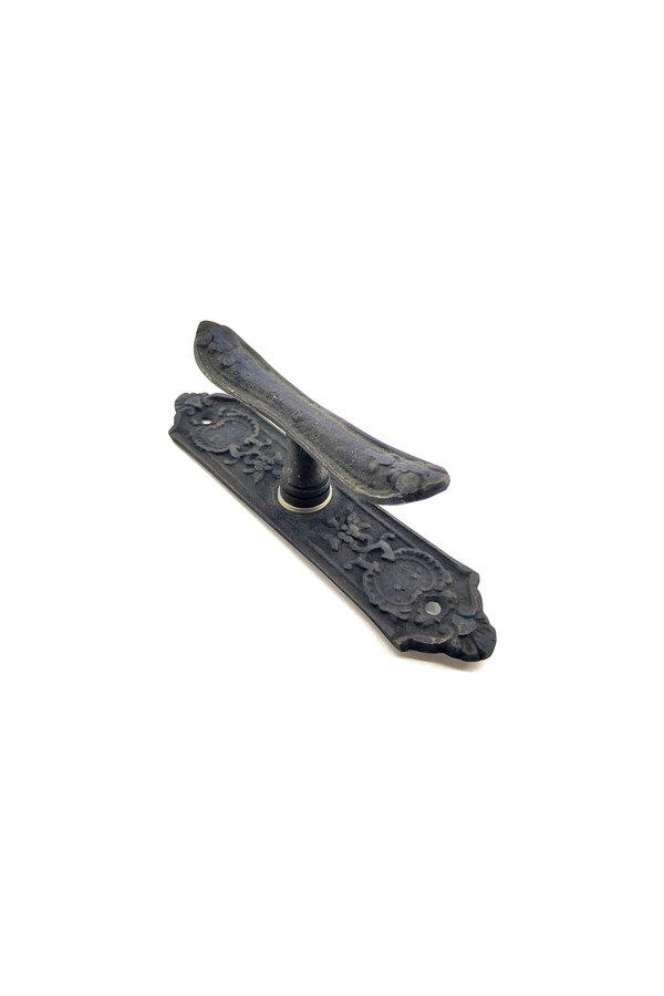 Anti̇ka Tarz Dekorati̇f Pi̇ri̇nç Çi̇çekli̇ Pencere Kolu - 165X38 Mm, Oksi̇t