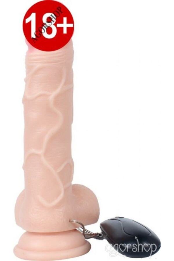 Meyrabest Di̇ldo Seri̇es Beat Reali̇sti̇k Ti̇treşi̇mli̇ Kemerli̇ Peni̇s 19 Cm