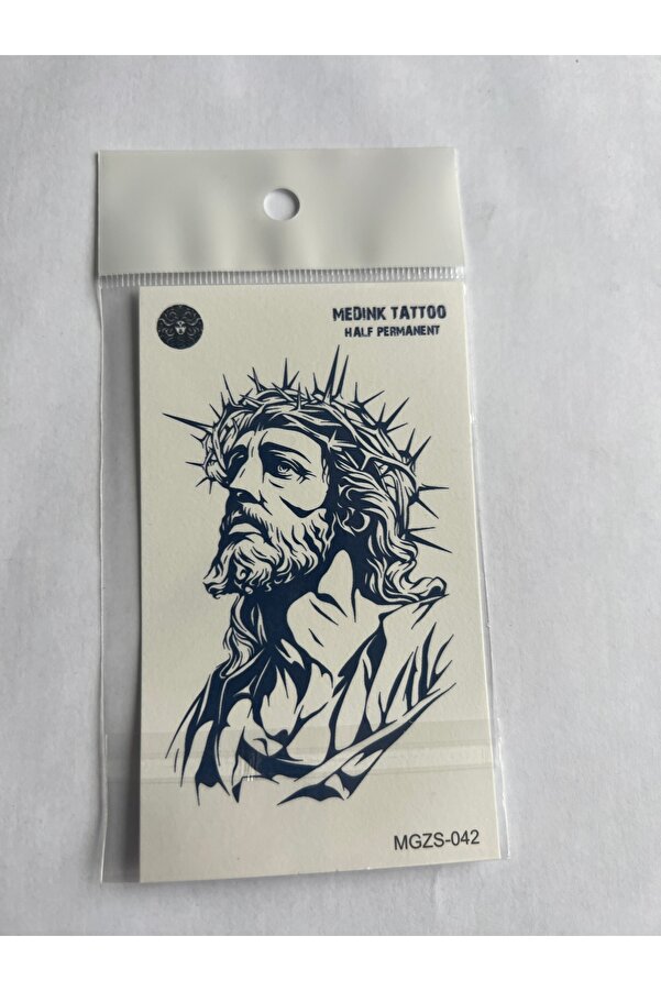 Ai̇rbrush Tattoo Di̇ni̇ 4 Adet Mi̇ni̇mal 11X8 Cm 3 Hafta Kalıcı Yarı Kalıcı Geçi̇ci̇ Dövme