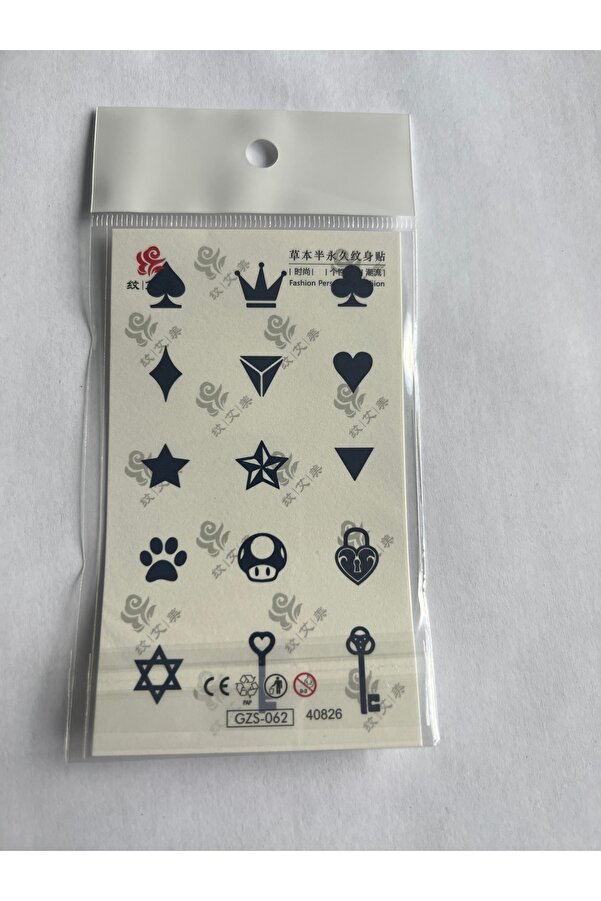 Ai̇rbrush Tattoo Parmak Desenleri̇ 4 Adet Mi̇ni̇mal 11X8 Cm 3 Hafta Kalıcı Yarı Kalıcı Geçi̇ci̇ Dövme