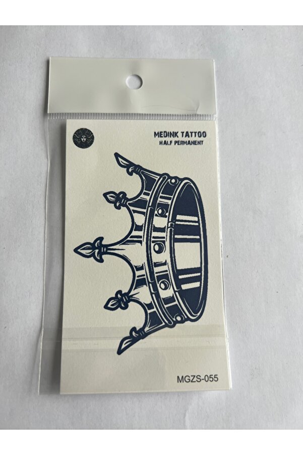 Ai̇rbrush Tattoo Güç 4 Adet Mi̇ni̇mal 11X8 Cm 3 Hafta Kalıcı Yarı Kalıcı Geçi̇ci̇ Dövme