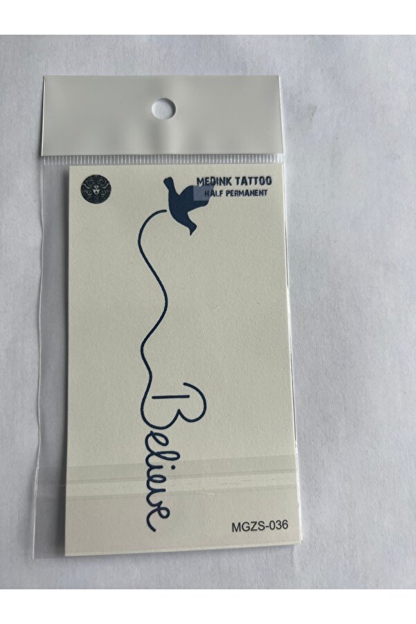 Ai̇rbrush Tattoo Zafer 4 Adet Mi̇ni̇mal 11X8 Cm 3 Hafta Kalıcı Yarı Kalıcı Geçi̇ci̇ Dövme