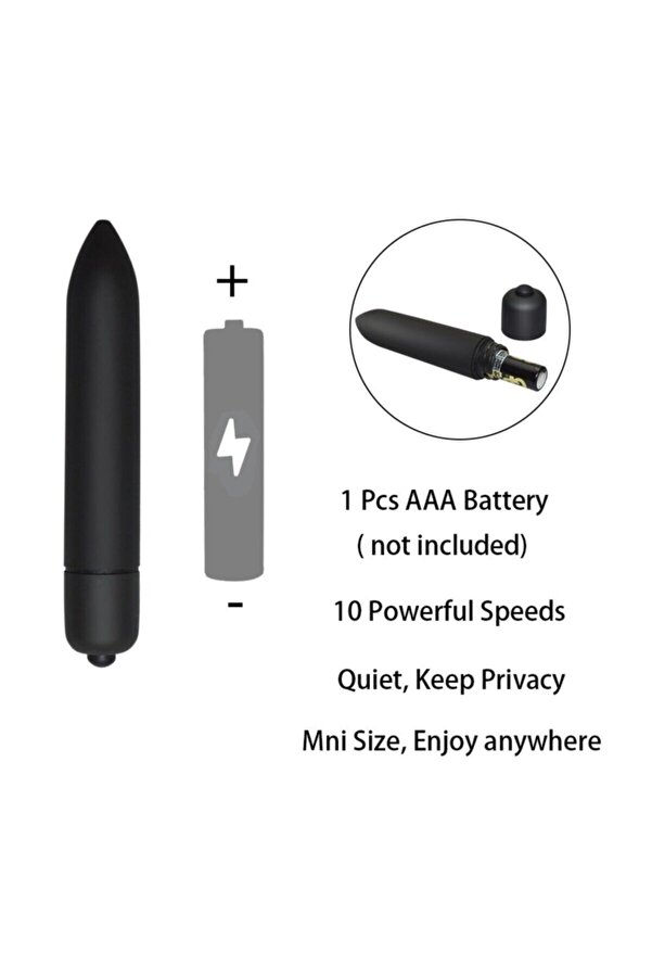 Erox 10 Mode Vi̇brati̇on Mi̇ni̇ Bullet Vi̇brator Mor