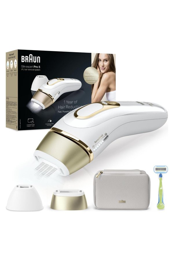 Braun IPL Silk·expert Pro 5 Evde Tüy Alma Çanta Venus Tıraş Makinesi 2 Başlık ile PL5152