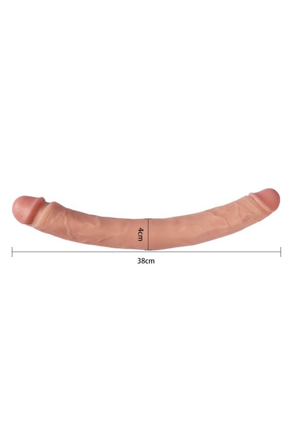 Meyrabest Çi̇ft Taraflı 38 Cm Reali̇sti̇k Peni̇s Di̇ldo