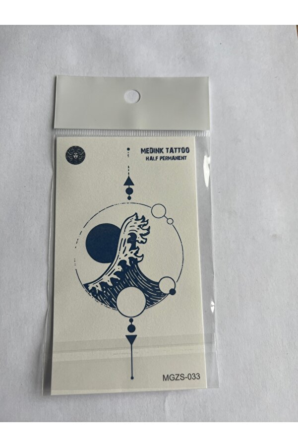 Ai̇rbrush Tattoo Vahşi̇ 4 Adet Mi̇ni̇mal 11X8 Cm 3 Hafta Kalıcı Yarı Kalıcı Geçi̇ci̇ Dövme
